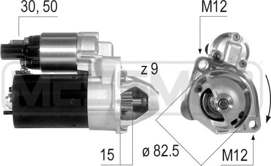 ERA 220635 - Стартер avtokuzovplus.com.ua