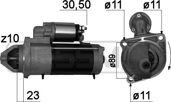 ERA 220734A - Стартер autocars.com.ua