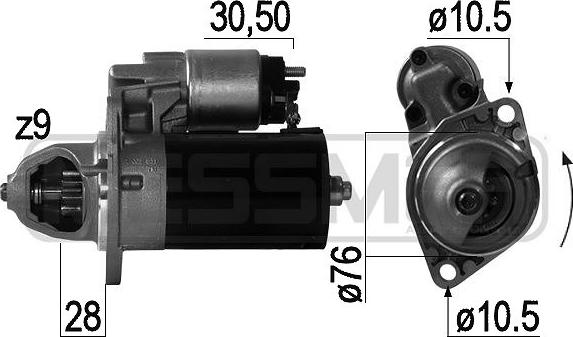 ERA 220 755 - Стартер autocars.com.ua