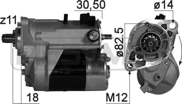 ERA 220789A - Стартер autocars.com.ua