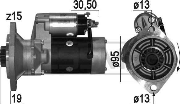 ERA 220798 - Стартер avtokuzovplus.com.ua