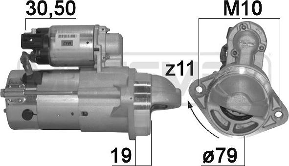 ERA 220854 - Стартер avtokuzovplus.com.ua