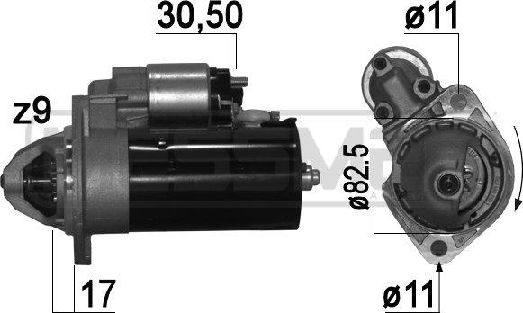 ERA 220889 - Стартер autodnr.net