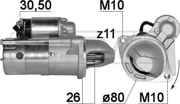 ERA 220893A - Стартер avtokuzovplus.com.ua