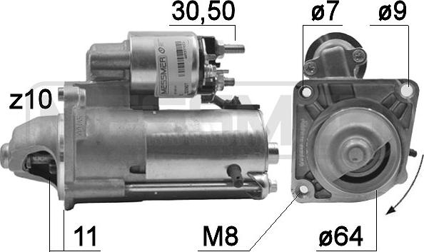 ERA 220907 - Стартер autodnr.net