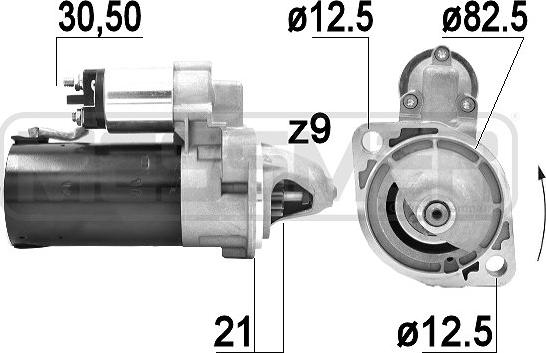 ERA 220911 - Стартер autocars.com.ua