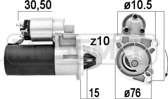 ERA 220919A - Стартер avtokuzovplus.com.ua