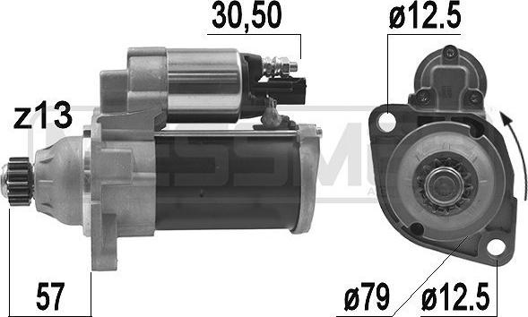 ERA 220973A - Стартер avtokuzovplus.com.ua