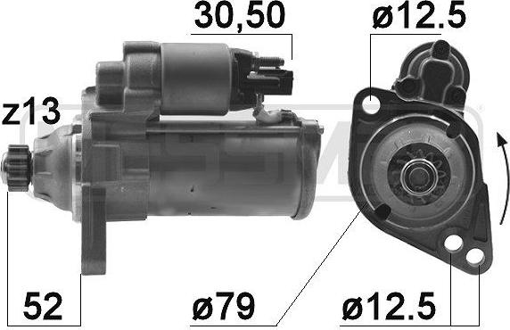 ERA 220986 - Стартер autodnr.net