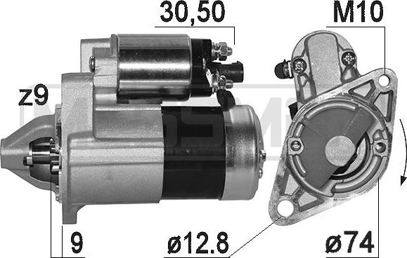 ERA 221005A - Стартер avtokuzovplus.com.ua