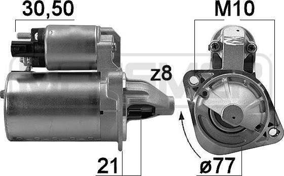 ERA 221027 - Стартер autocars.com.ua