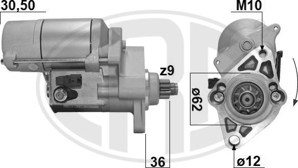 ERA 221081A - Стартер autocars.com.ua