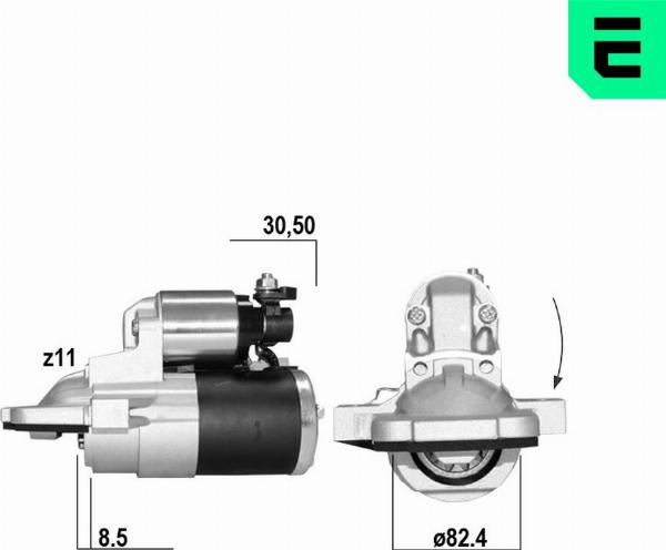 ERA 221190A - Стартер autocars.com.ua