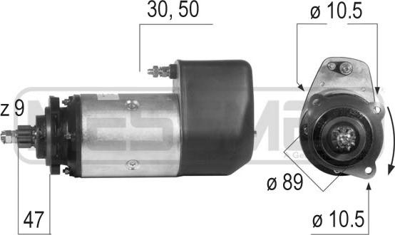 ERA 22201 - Стартер autocars.com.ua