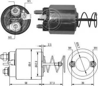 ERA 227057 - Тяговое реле, стартер autodnr.net