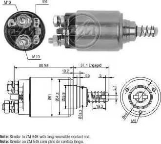 ERA 227065 - Тягове реле, стартер autocars.com.ua