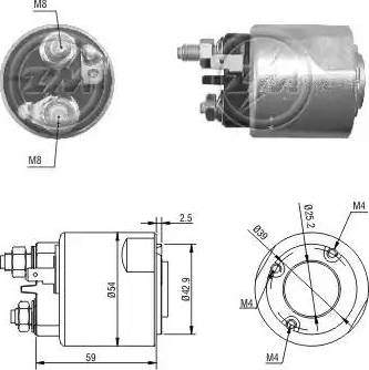 ERA 227173 - Тягове реле, стартер autocars.com.ua