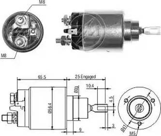 ERA 227198 - Тяговое реле, стартер autodnr.net