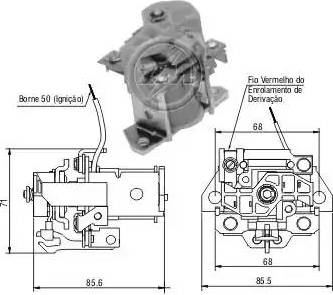 ERA 227207 - Тягове реле, стартер autocars.com.ua