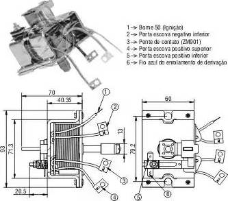 ERA 227208 - Тяговое реле, стартер avtokuzovplus.com.ua