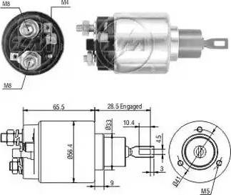 ERA 227251 - Тяговое реле, стартер avtokuzovplus.com.ua