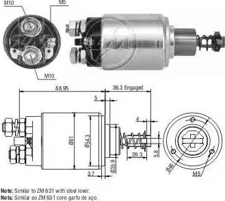 ERA 227426 - Тяговое реле, стартер avtokuzovplus.com.ua