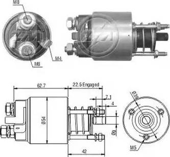 ERA 227439 - Тяговое реле, стартер avtokuzovplus.com.ua