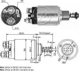 ERA 227453 - Тяговое реле, стартер autodnr.net