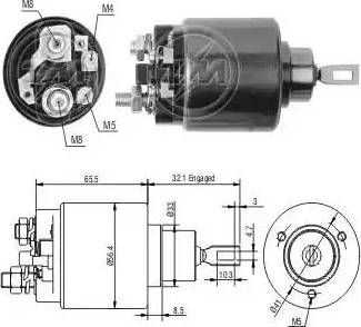 ERA 227481 - Тяговое реле, стартер avtokuzovplus.com.ua