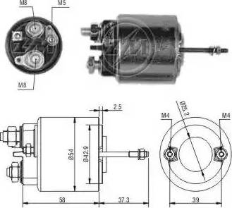 ERA 227529 - Тяговое реле, стартер autodnr.net