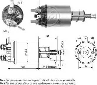 ERA 227551 - Тяговое реле, стартер avtokuzovplus.com.ua