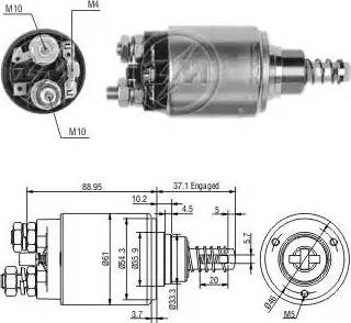 ERA 227587 - Тяговое реле, стартер autodnr.net