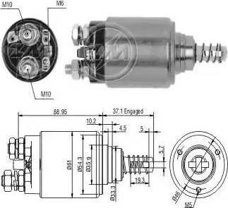 ERA 227591 - Тяговое реле, стартер avtokuzovplus.com.ua