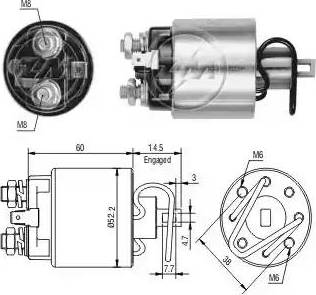 ERA 227694 - Тяговое реле, стартер autodnr.net