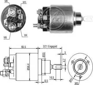 ERA 227753 - Тяговое реле, стартер avtokuzovplus.com.ua