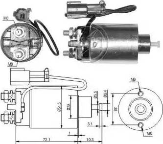 ERA 227781 - Тяговое реле, стартер autodnr.net