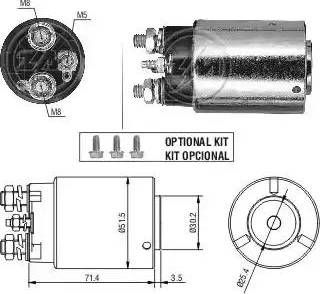 ERA 227821 - Тяговое реле, стартер autodnr.net