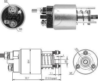 ERA 227908 - Тяговое реле, стартер autodnr.net