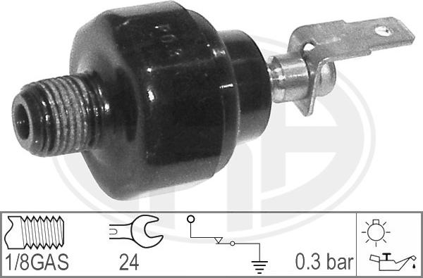 ERA 330015 - Датчик, давление масла avtokuzovplus.com.ua