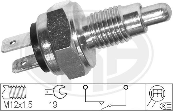 ERA 330235 - Датчик, контактний перемикач, фара заднього ходу autocars.com.ua