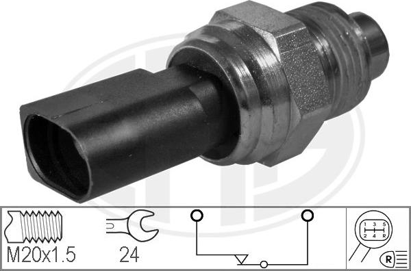 ERA 330261 - Датчик, переключатель, фара заднего хода avtokuzovplus.com.ua