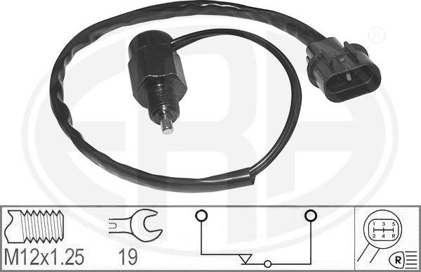 ERA 330262 - Датчик, переключатель, фара заднего хода avtokuzovplus.com.ua