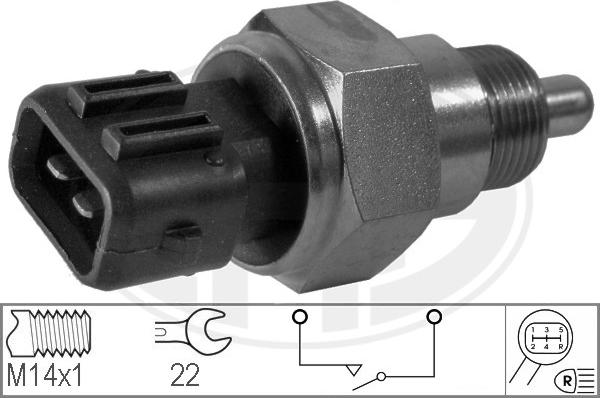 ERA 330265 - Датчик, переключатель, фара заднего хода avtokuzovplus.com.ua