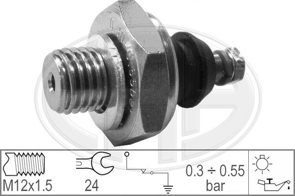 ERA 330349 - Датчик, давление масла avtokuzovplus.com.ua