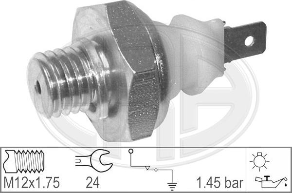 ERA 330350 - Датчик, давление масла avtokuzovplus.com.ua