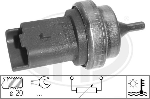 ERA 330552 - Датчик, температура охлаждающей жидкости autodnr.net