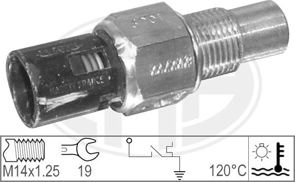 ERA 330557 - Датчик, температура охолоджуючої рідини autocars.com.ua