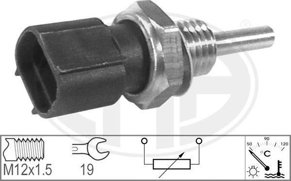 ERA 330638 - Датчик, температура охолоджуючої рідини autocars.com.ua