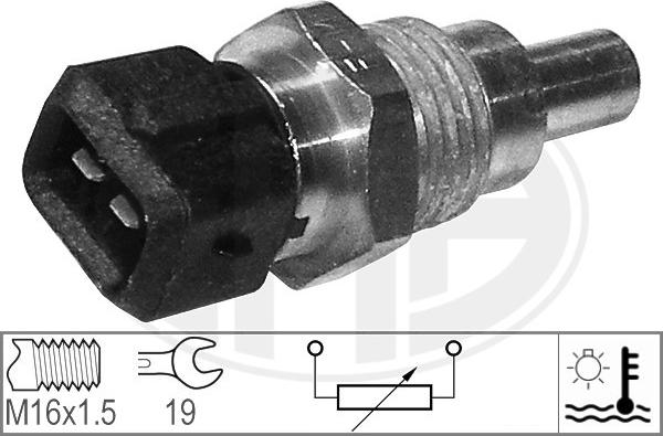 ERA 330663 - Датчик, температура охолоджуючої рідини autocars.com.ua