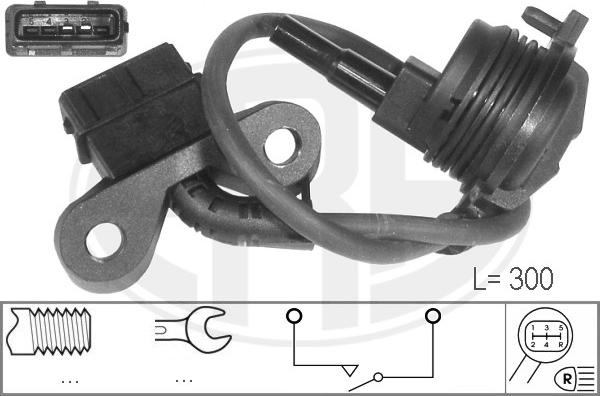 ERA 330753 - Датчик, переключатель, фара заднего хода autodnr.net